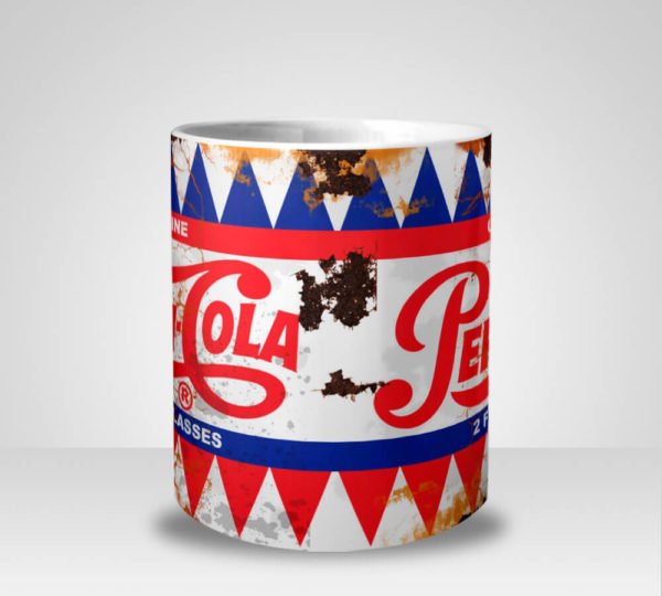 Caneca Latas Antigas Pepsi (Mod.1)