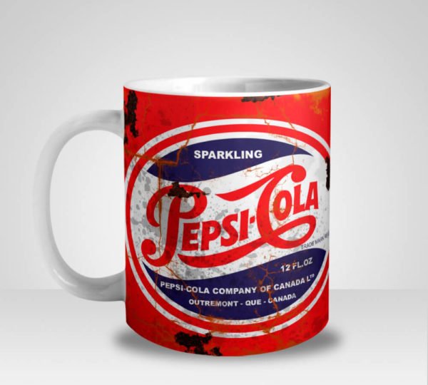 Caneca Latas Antigas Pepsi (Mod.2)