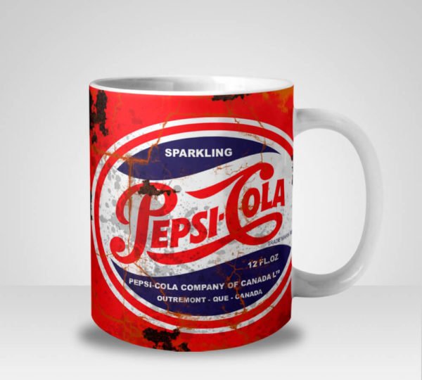 Caneca Latas Antigas Pepsi (Mod.2)