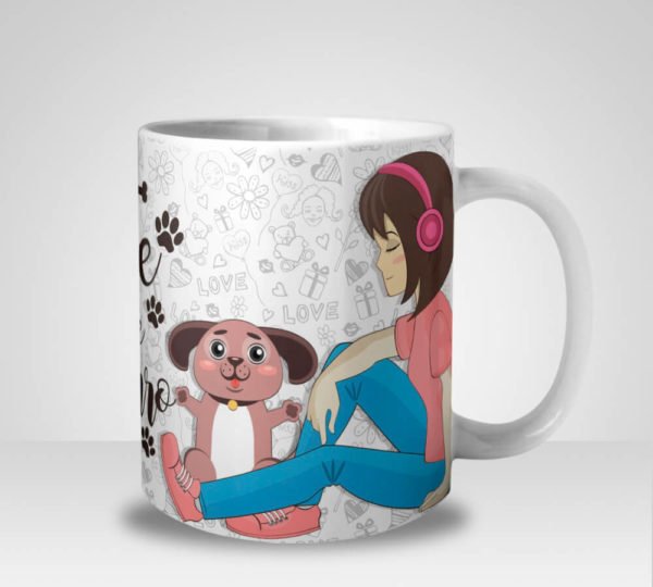 Caneca Mãe de Cachorro (Mod.1)