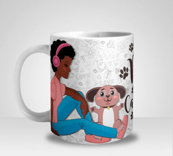 Caneca Mãe de Cachorro (Mod.2)