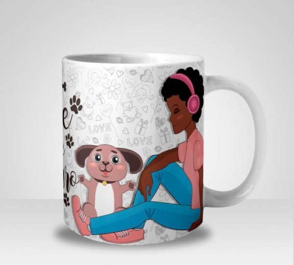 Caneca Mãe de Cachorro (Mod.2)