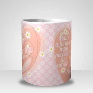 Caneca Mãe é a Forma mais Perfeita de Amar (Mod.2)