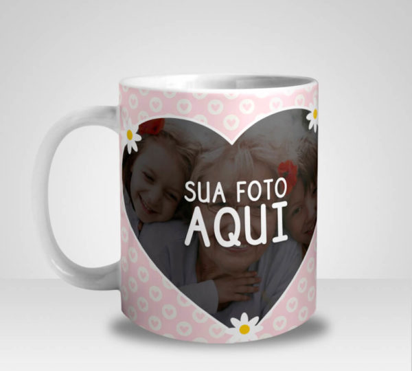 Caneca Mãe é a Forma mais Perfeita de Amar Com Foto (Mod.2)