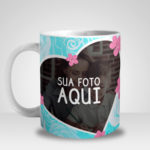 Caneca Mamãe & Eu Menino com Foto