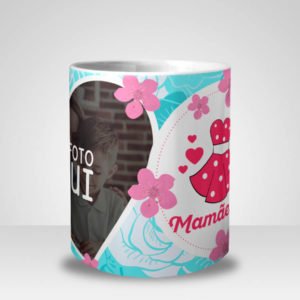 Caneca Mamãe & Eu Menino com Foto