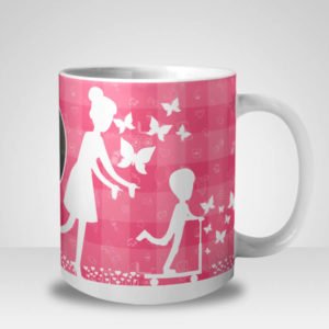 Caneca Mamãe te Amo com Foto (Mod.2)