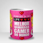 Caneca Melhor Namorada Gamer do Mundo