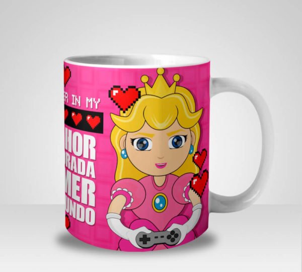 Caneca Melhor Namorada Gamer do Mundo