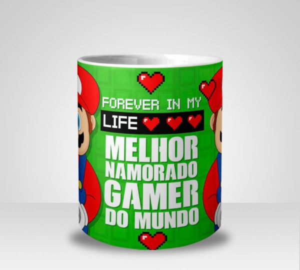 Caneca Melhor Namorado Gamer do Mundo