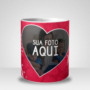 Caneca Minha Mãe é uma Heroína com Foto