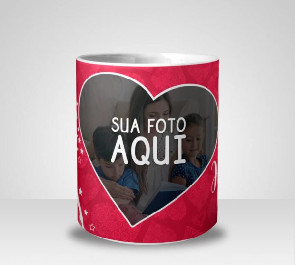 Caneca Minha Mãe é uma Heroína com Foto