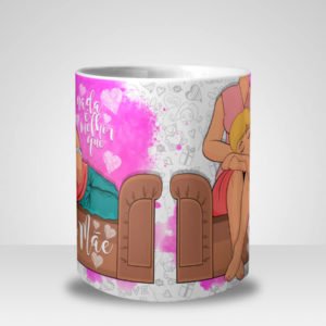 Caneca Nada é Melhor que Colo de Mãe - Menina (Mod.2)