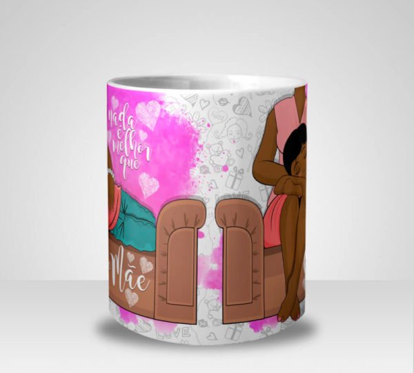 Caneca Nada é Melhor que Colo de Mãe - Menina (Mod.3)