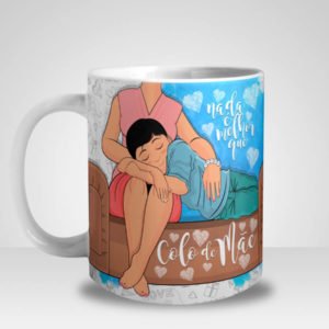 Caneca Nada é Melhor que Colo de Mãe - Menino (Mod.1)