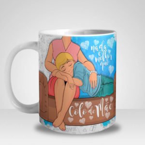 Caneca Nada é Melhor que Colo de Mãe - Menino (Mod.2)