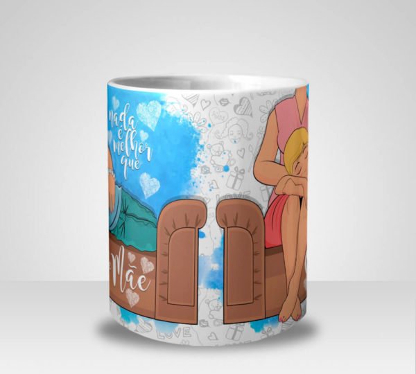 Caneca Nada é Melhor que Colo de Mãe - Menino (Mod.2)