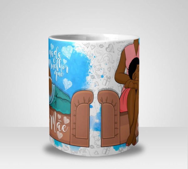 Caneca Nada é Melhor que Colo de Mãe - Menino (Mod.3)