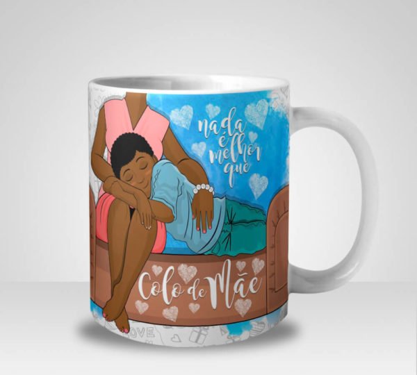 Caneca Nada é Melhor que Colo de Mãe - Menino (Mod.3)