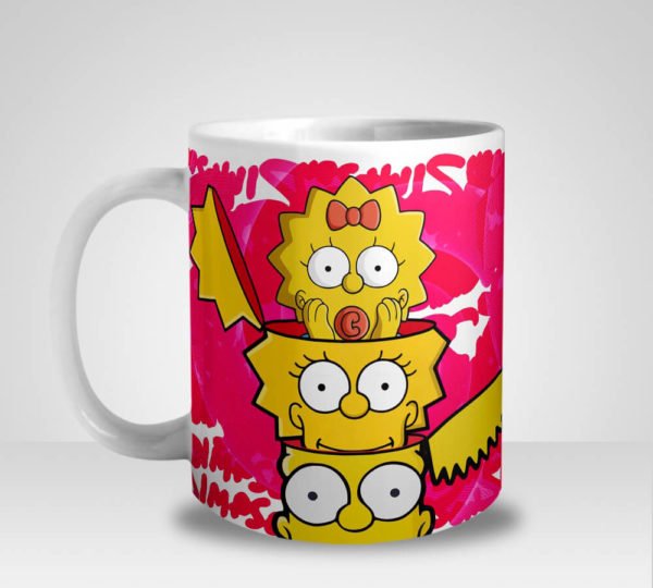 Caneca Os Simpsons Family