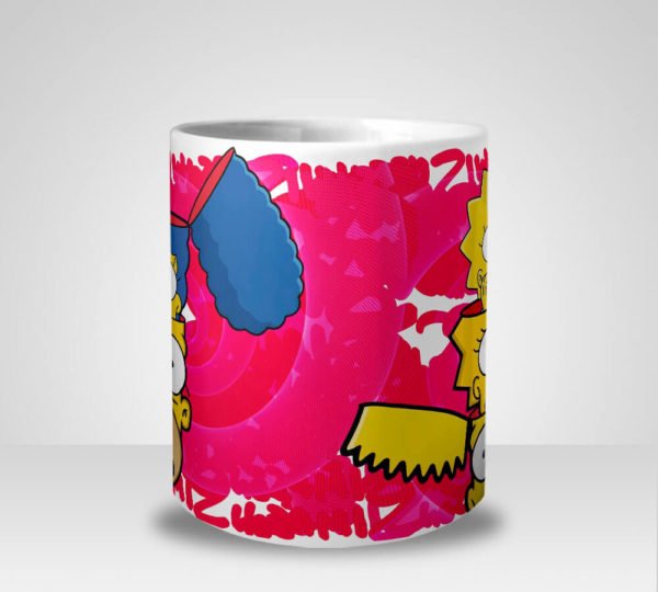 Caneca Os Simpsons Family