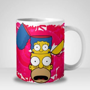 Caneca Os Simpsons Family