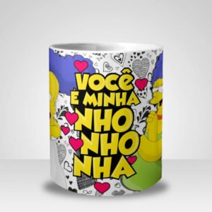 Caneca Os Simpsons Você é minha Nhonhonha