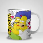 Caneca Os Simpsons Você é minha Nhonhonha