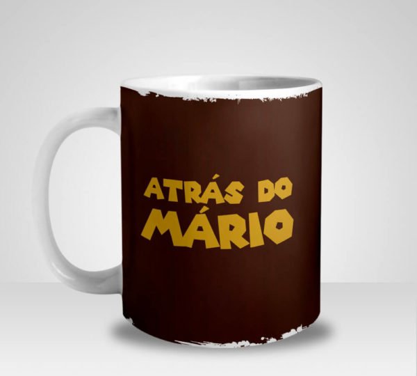 Caneca Atrás do Mario