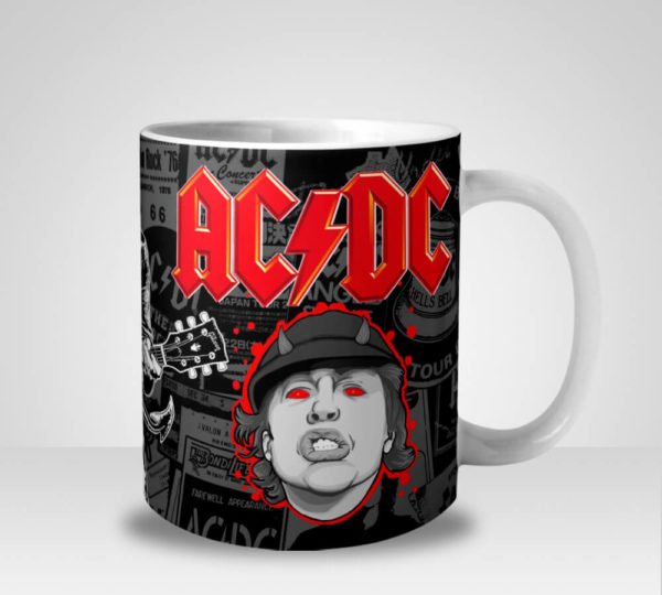 Caneca Banda AC/DC (Mod.1)