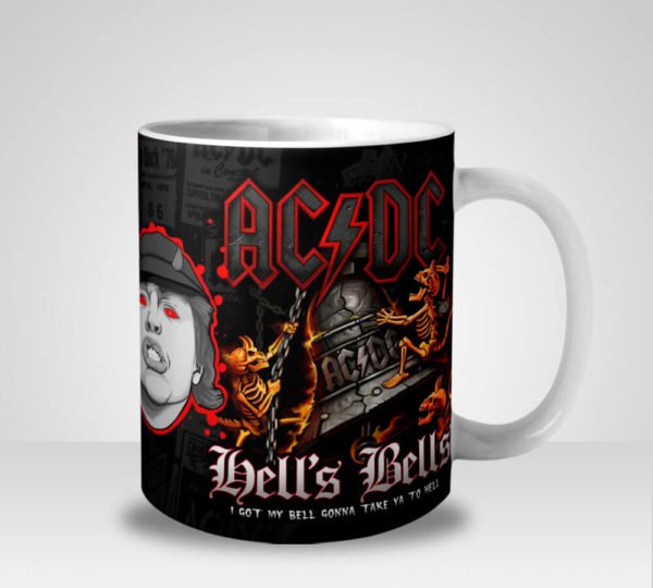 Caneca Banda AC/DC (Mod.3)