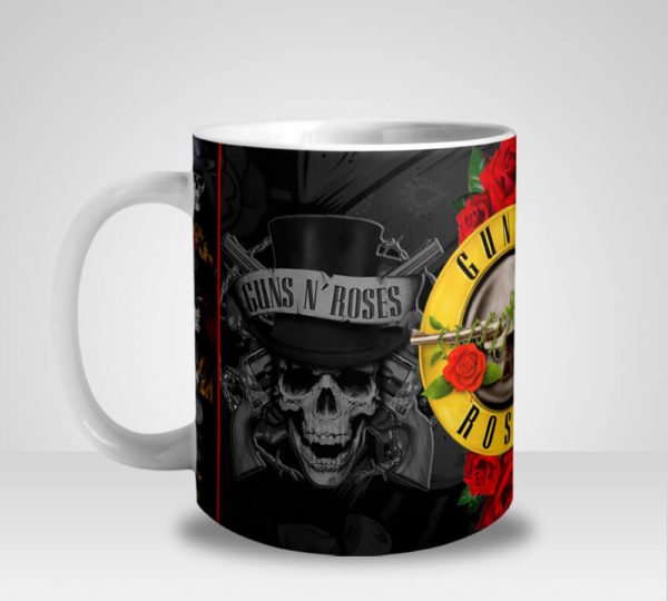 Caneca Banda Guns N' Roses (Mod.1)