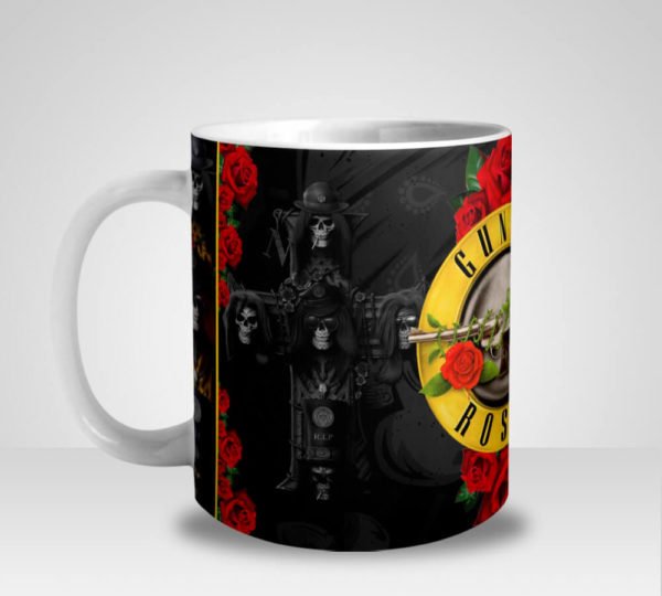 Caneca Banda Guns N' Roses (Mod.2)