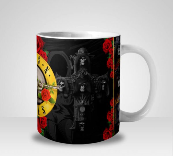 Caneca Banda Guns N' Roses (Mod.2)