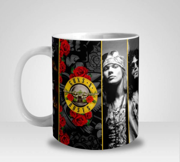 Caneca Banda Guns N' Roses (Mod.3)