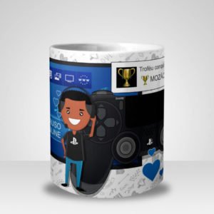 Caneca Por Você eu Pauso uma Partida Online no Playstation (Mod.1)