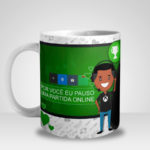 Caneca Por Você eu Pauso uma Partida Online no Xbox (Mod.1)