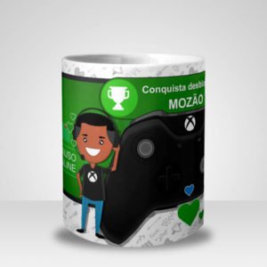 Caneca Por Você eu Pauso uma Partida Online no Xbox (Mod.1)