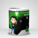 Caneca Por Você eu Pauso uma Partida Online no Xbox (Mod.2)