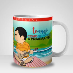 Caneca Te Amo como se fosse a Primeira Vez com Foto