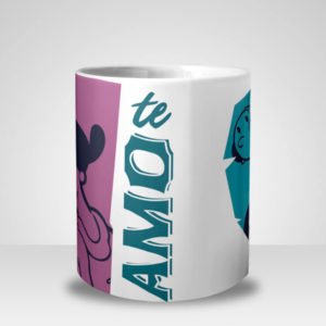 Caneca Te Amo Olívia Palito