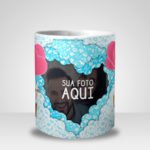 Caneca Você me Deixa nas Nuvens com Foto (Mod.2)