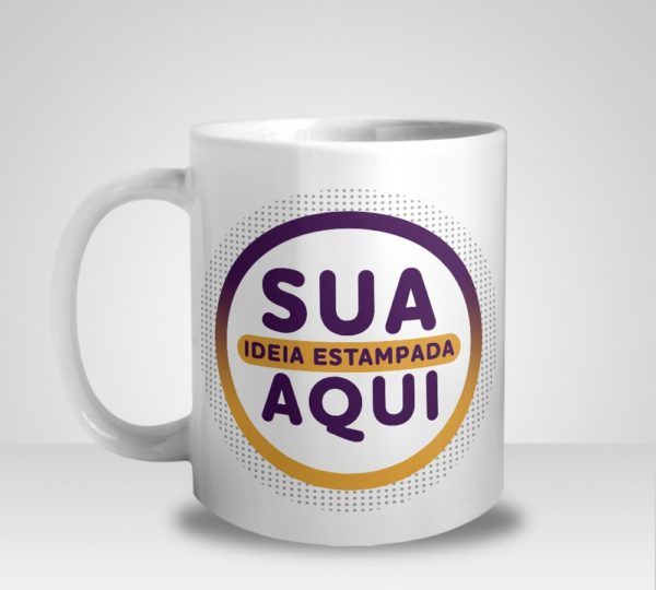 Caneca Branca - Personalize