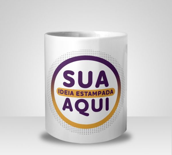 Caneca Branca - Personalize (Marca)