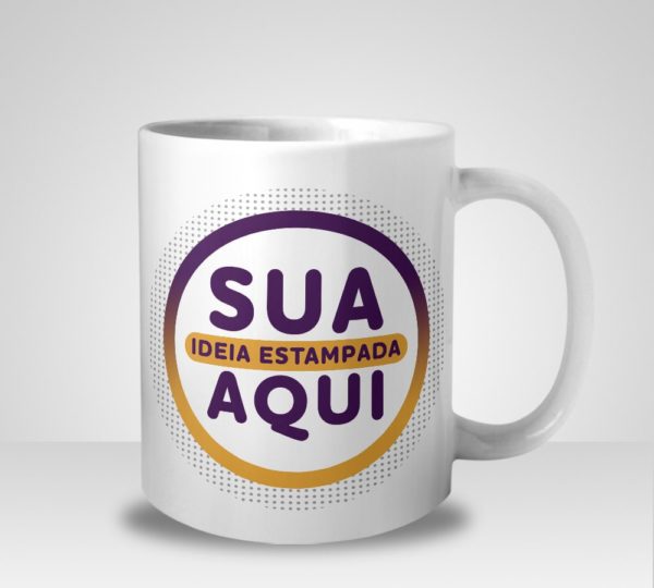 Caneca Branca - Personalize