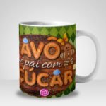 Caneca Vovô é Pai com Açúcar