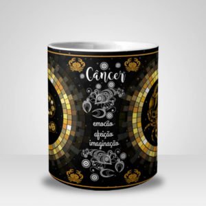 Caneca Signos do Zodíaco Câncer