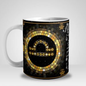 Caneca Signos do Zodíaco Libra