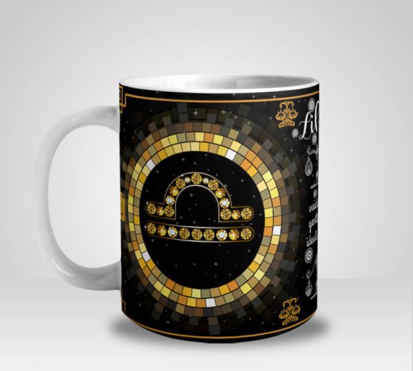 Caneca Signos do Zodíaco Libra