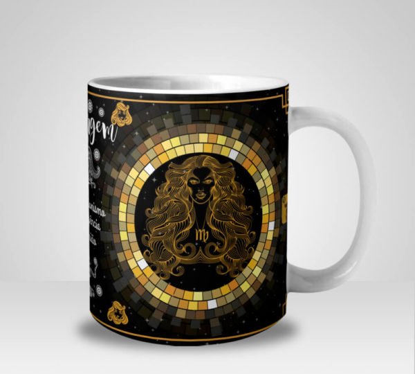 Caneca Signos do Zodíaco Virgem